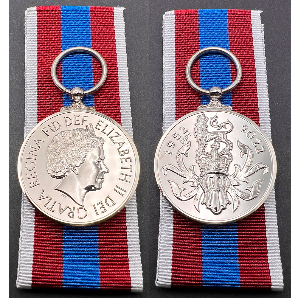 Platinum Jubilee Medal Replica – Liverpool Medals